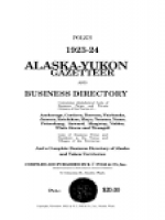 Alaska 1923 Place Directory | Alaska | Grizzly Bear