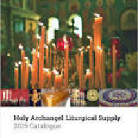 Catalogue – Holy Archangel Liturgical Supply