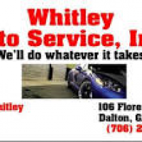 Whitley Auto Service - Auto Repair - 106 Florence Ave, Dalton, GA ...