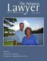 The Arkansas Lawyer magazine Summer 2010 by Arkansas Bar ...