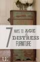 The Quick & Easy Guide to Furniture Distressing | Farmhouse ...