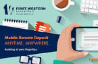 Home | First Western Bank & Trust