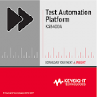 Test Automation Platform (TAP) | Keysight (formerly Agilent's ...