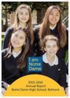 NDB Annual Report 2015 - 2016 by Notre Dame High School - issuu