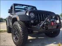 2016 Jeep Wrangler Willys with a Poison Spyder front bumper and ...