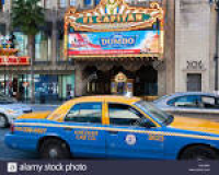 Checker Cab taxi in Hollywood, Los Angeles, California, USA Stock ...