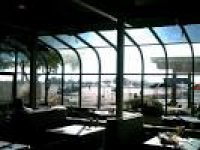 STS Sky Lounge at the Bar, tarmac just outside patio. - Picture of ...