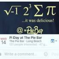 Join us next Tuesday from 9-9 at #thepiebar for #piday ! Lots of ...