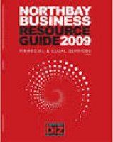 North Bay Business Resource Guide 2009 by NorthBay biz - issuu