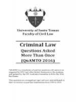 6. Crim Quamto 2016 | Ex Post Facto Law | Crime & Justice