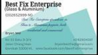 BEST FIX Glass & Aluminium Enterprise - Home Improvement Service ...
