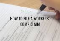 How Do You File For Workers' Compensation Benefits In Your State