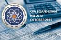 List of CPA Board Exam Passers - October 2015 Exam Results | The ...