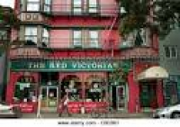 Red Victorian, Haight Ashbury, San Francisco Stock Photo, Royalty ...