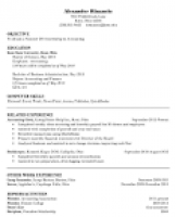 Internship Accounting resume sample - http://resumesdesign.com ...