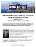 Marc Snyder for House District 18 (@MarcSnyderHD18) | Twitter