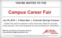 Colorado Technical University Career Fair | Colorado Technical ...