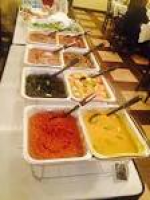 Veggie buffet. Delicious authentic Ethiopian food combination ...