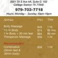 A+ Foot Massage - 19 Reviews - Massage - 2501 S Texas Ave S ...
