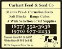 Carhart Feed & Seed Co Dove Creek, CO 81324 - YP.com
