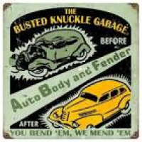 Vintage Auto Body Shop Metal Sign 12 x 12 Inches | Metals, Bodies ...