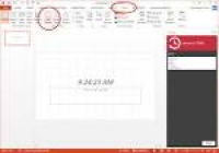 How To Display a Live Clock in PowerPoint?
