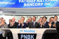 Reinvigorated Patriot National Bank posts healthy revenues