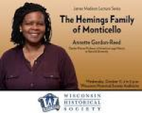 James Madison Lecture Series Welcomes Annette Gordon-Reed ...