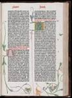 Gutenberg Bible, Beinecke Rare Book & Manuscript Library, Yale ...