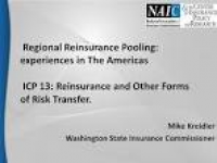 Regional Reinsurance Pooling: experiences in The Americas ICP 13 ...