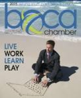 Boca Chamber Annual 2014-2015 by JES Publishing - issuu