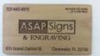 Sign Shop & Graphic Design Services Clearwater & Largo, FL | ASAP ...