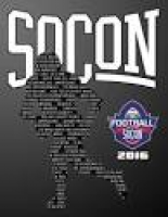 2016 Southern Conference football media guide by Southern ...