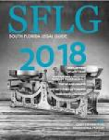 2018 South Florida Legal Guide by South Florida Legal Guide - issuu