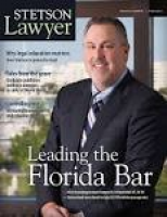 Spring 2014 Stetson Lawyer magazine by Stetson University College ...