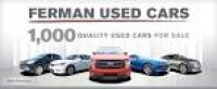 Used Cars Dealer | Ferman Automotive Group