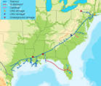 Natural Gas Pipelines in Virginia