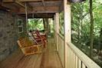 Lower deck at the Waterfall Cottage - Picture of Long Mountain ...