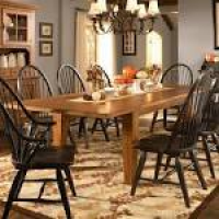 Broyhill Furniture Attic Heirlooms Leg Dining Table With Leaves ...