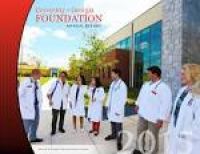 UGA Foundation 2015 Annual Report by UGA Office of Development - issuu