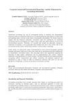 PDF) Corporate Social and Environmental Reporting: Another ...