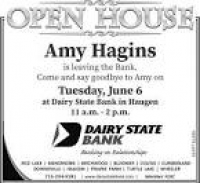 Open House Amy Hagins, Dairy State Bank, Rice Lake, WI