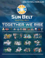 2016 Sun Belt Football Media Guide by John McElwain - issuu