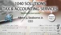 1040 Solutions Tax & Accounting Services | E-Biz Card