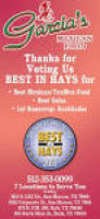 Thanks for Voting Us BEST IN HAYS for: -Best Mexican/TexMex food ...