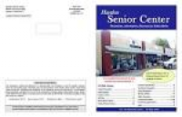 Hayden Senior Center Newsletter by Helena Jordan - issuu