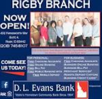 Rigby branch, D.l. Evans Bank, Ammon, ID