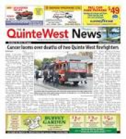 Quinte102016 by Metroland East - Quinte West News - issuu