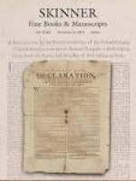 Fine Books & Manuscripts | Skinner Auction 2526B | Confederate ...