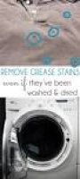 five minute friday} How to Remove Set-In Grease Stains | Oil ...